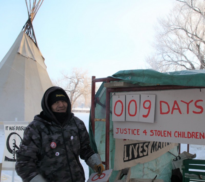 Morning at the Justice for Our Stolen Children Camp in Regina, Treaty 4 territory. Photo by David Gray-Donald.