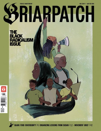 Briarpatch magazine cover